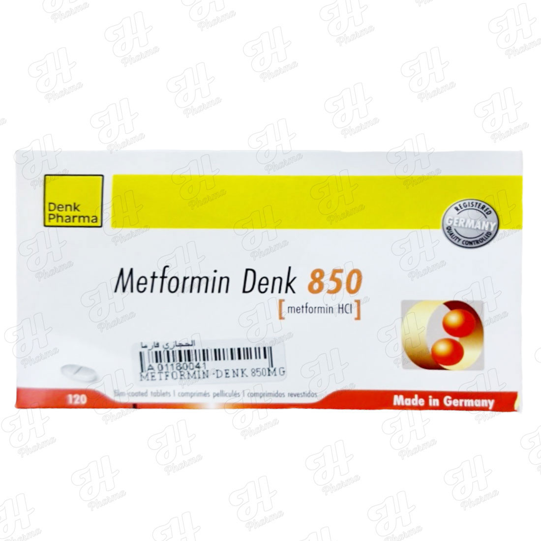 ميتفورمين-دينك 850 مجم 120 قرص