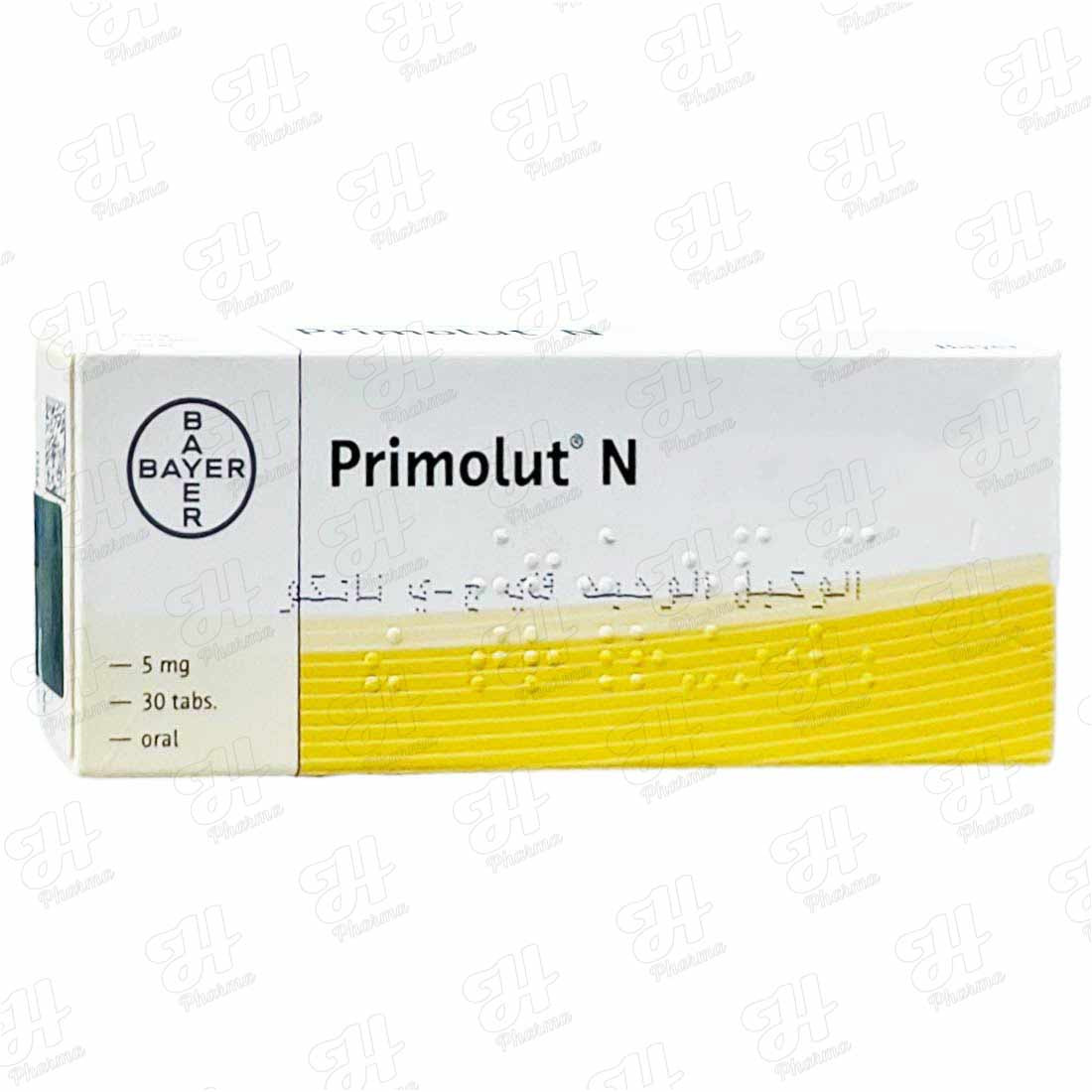 بريمولوت ن - 5 مجم - 30 قرص