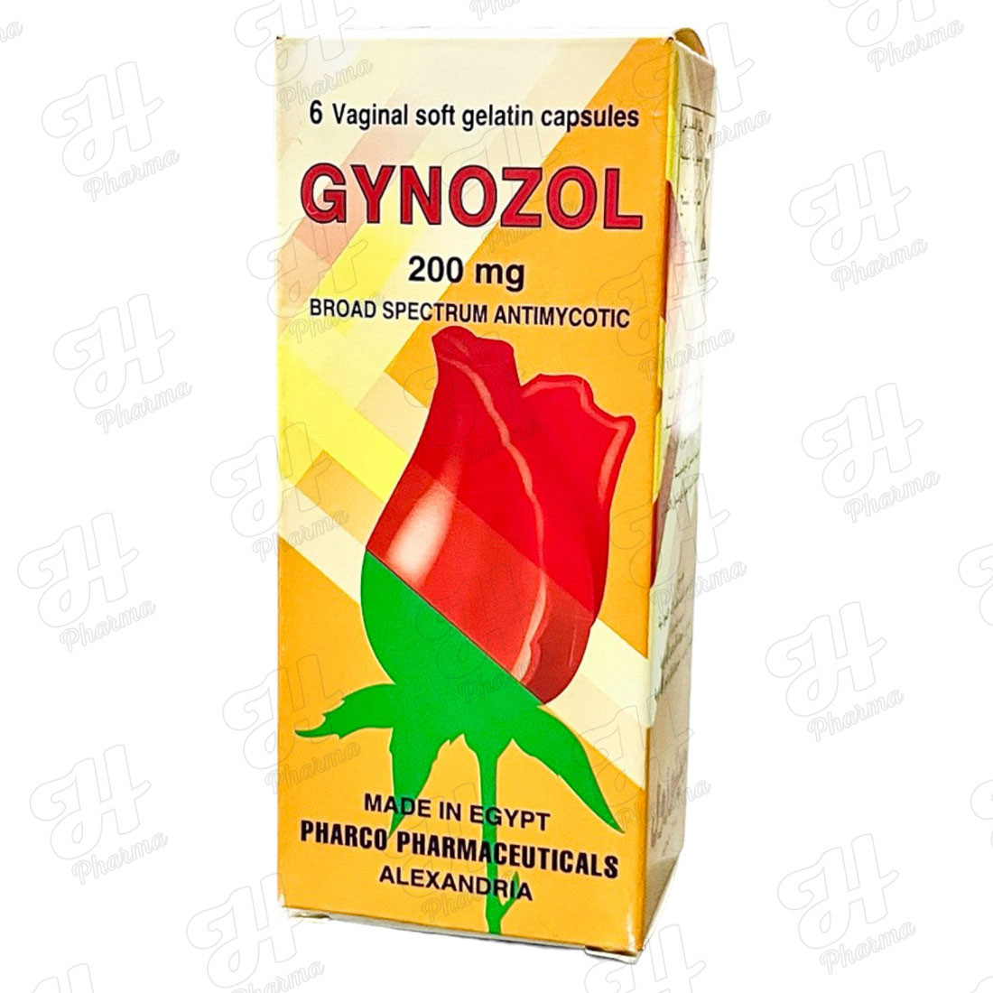 جينوزول 200 مجم مهبلي 6 أقراص جينزول