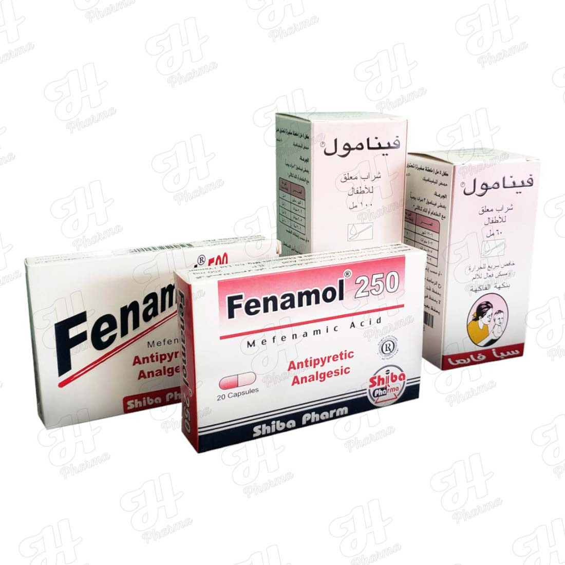 FENAMOL 250MG 20 CAPS