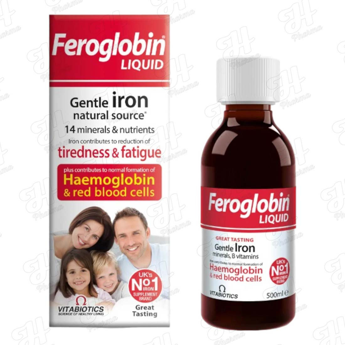 فيروجلوبين شراب 200 مل