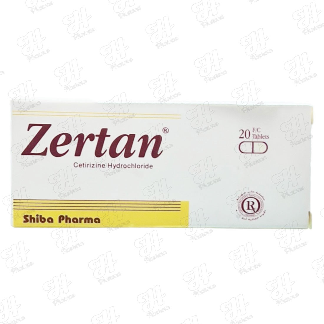 زيرتان 10 مجم 20 قرص