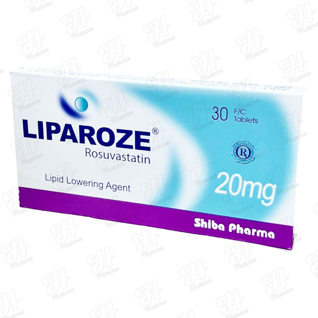 ليباروز 20 مجم روسوفاستاتين 30 قرص