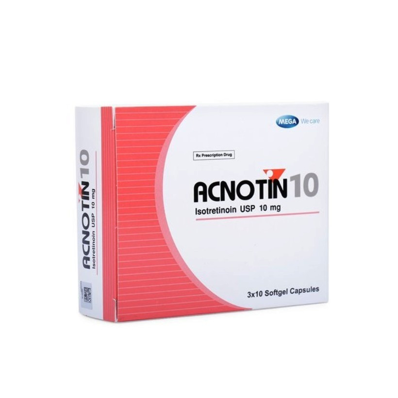 أكنوتين 10 مجم 30 كبسولة