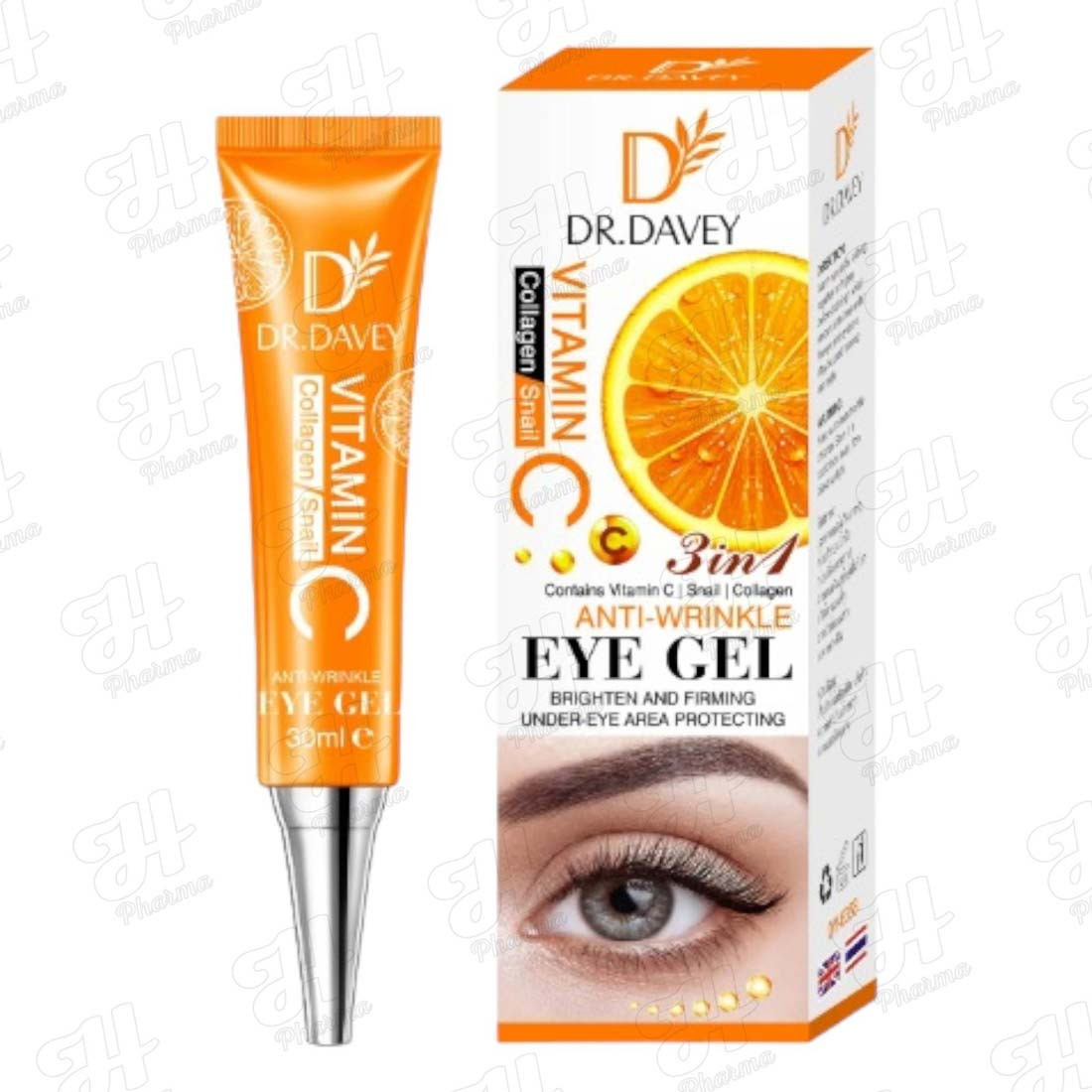 دكتور دافي 1*3 فيتامين سي كريم للهالات DV-6358